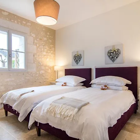 Sleeps 4 Pool Air Con Wifi 빌라 Agnac